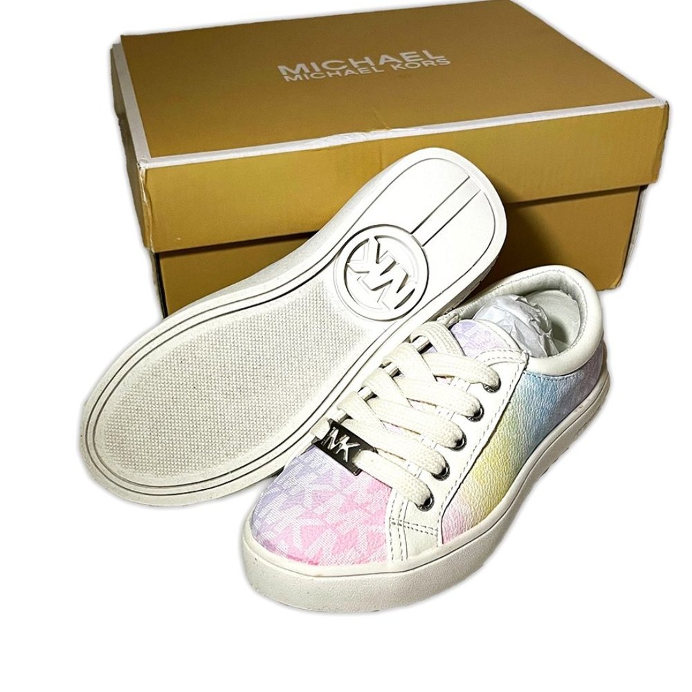 size 11 kids - Michael by Michael Kors SNEAKERS - JEM MIRACLE WATERCOLOR MULTI